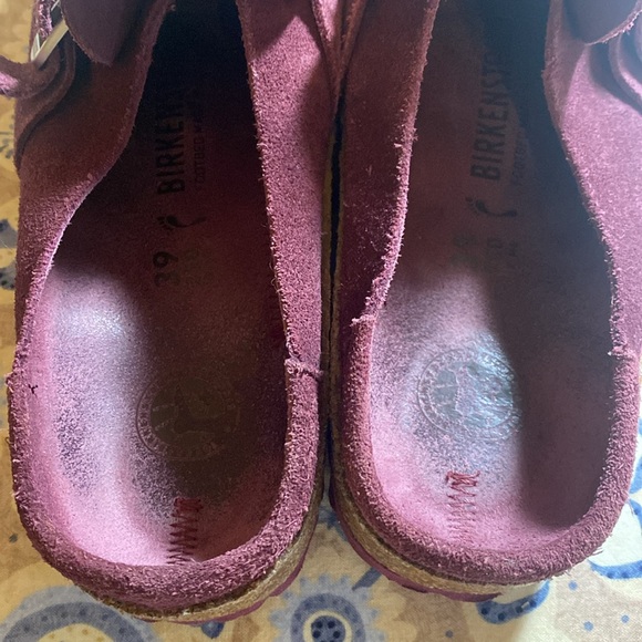 Birkenstock Buckley size 8 Burgundy - Picture 8 of 8